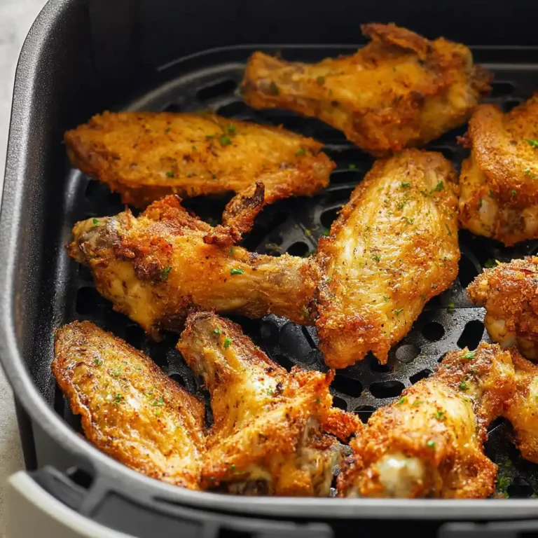 Air fryer chicken wings
