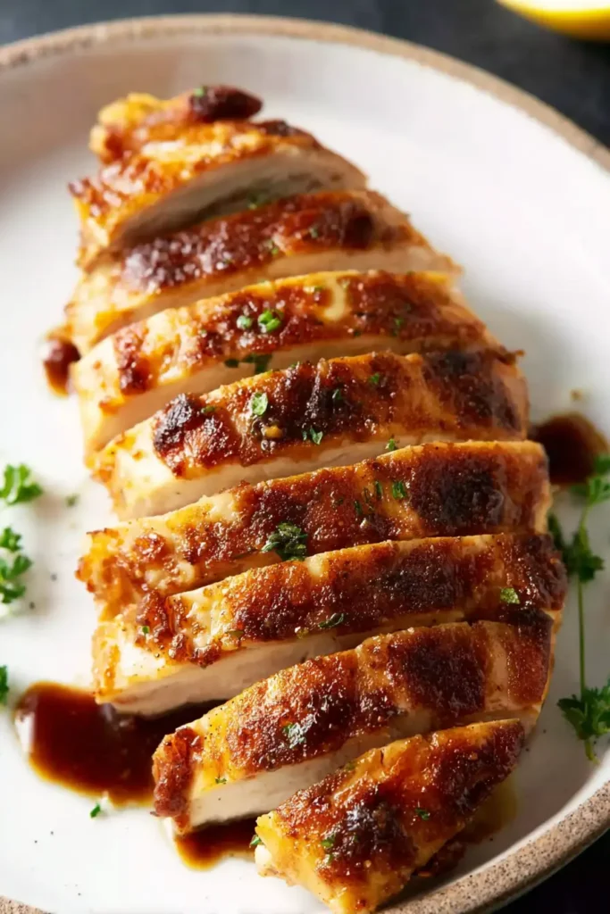 Frozen Chicken Breast Air Fryer 4 Frozen chicken breast air fryer recipe served over fresh salad