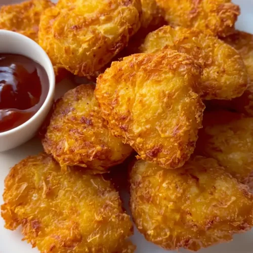Canned Chicken Nuggets 5 Canned chicken nuggets recipe featured image showing golden crispy nuggets