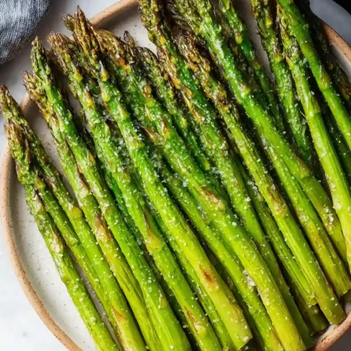 Frozen Asparagus in Air Fryer 5 Crispy frozen asparagus cooked in air fryer